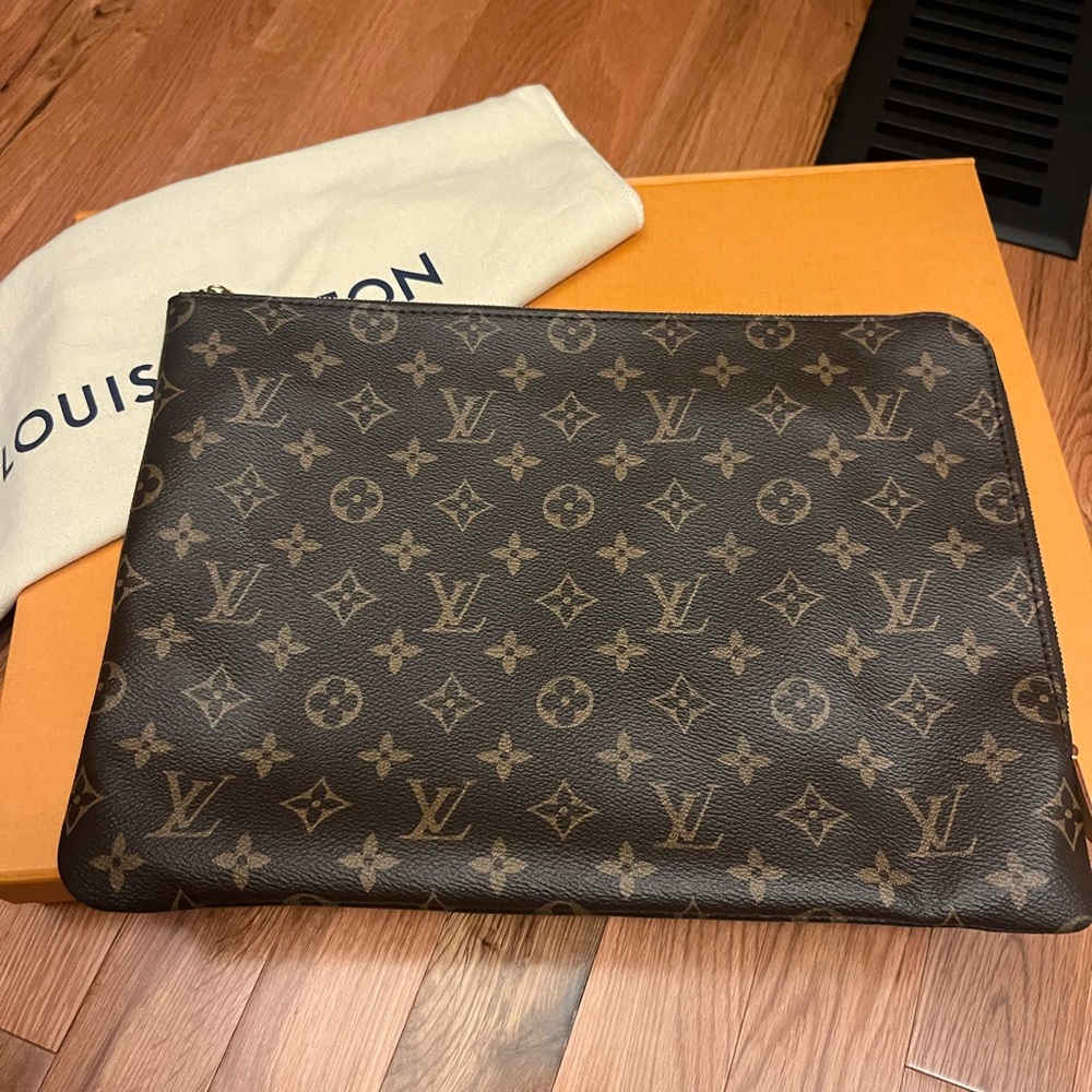 AUTHENTIC Louis Vuitton Monogram Toiletry Clutch